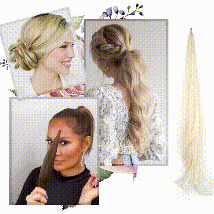 Clip-In Ponytail Hair Extension with Volume Boost – Secure All-Day Hold, Multiple Shades Available