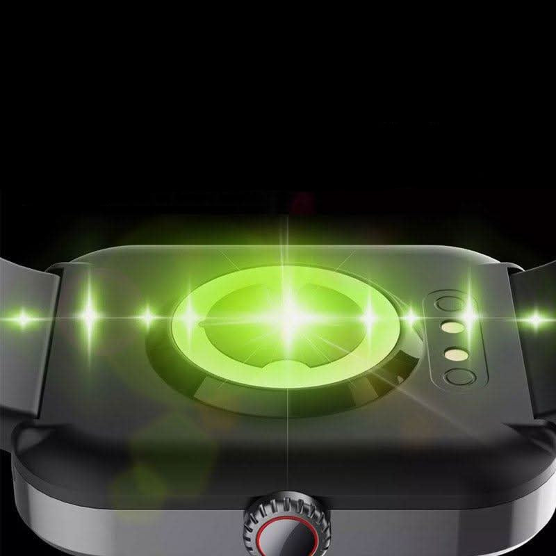 Health Tracker Smartwatch with Non-Invasive Glucose Trend Monitor & Heart Rate | Real-Time Vitals Display for Daily Wellness