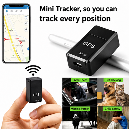 Compact Real-Time Vehicle Tracking Device with Magnetic Mount – No Subscription Monitoring for Cars, Motorcycles & Luggage