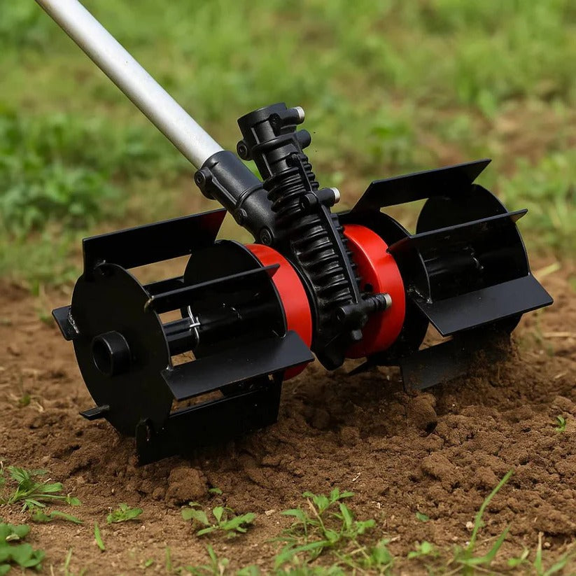 Garden Weeding Wheel | Durable Steel Tool for Effortless Weed Control | Universal Connector for Quick Gardening
