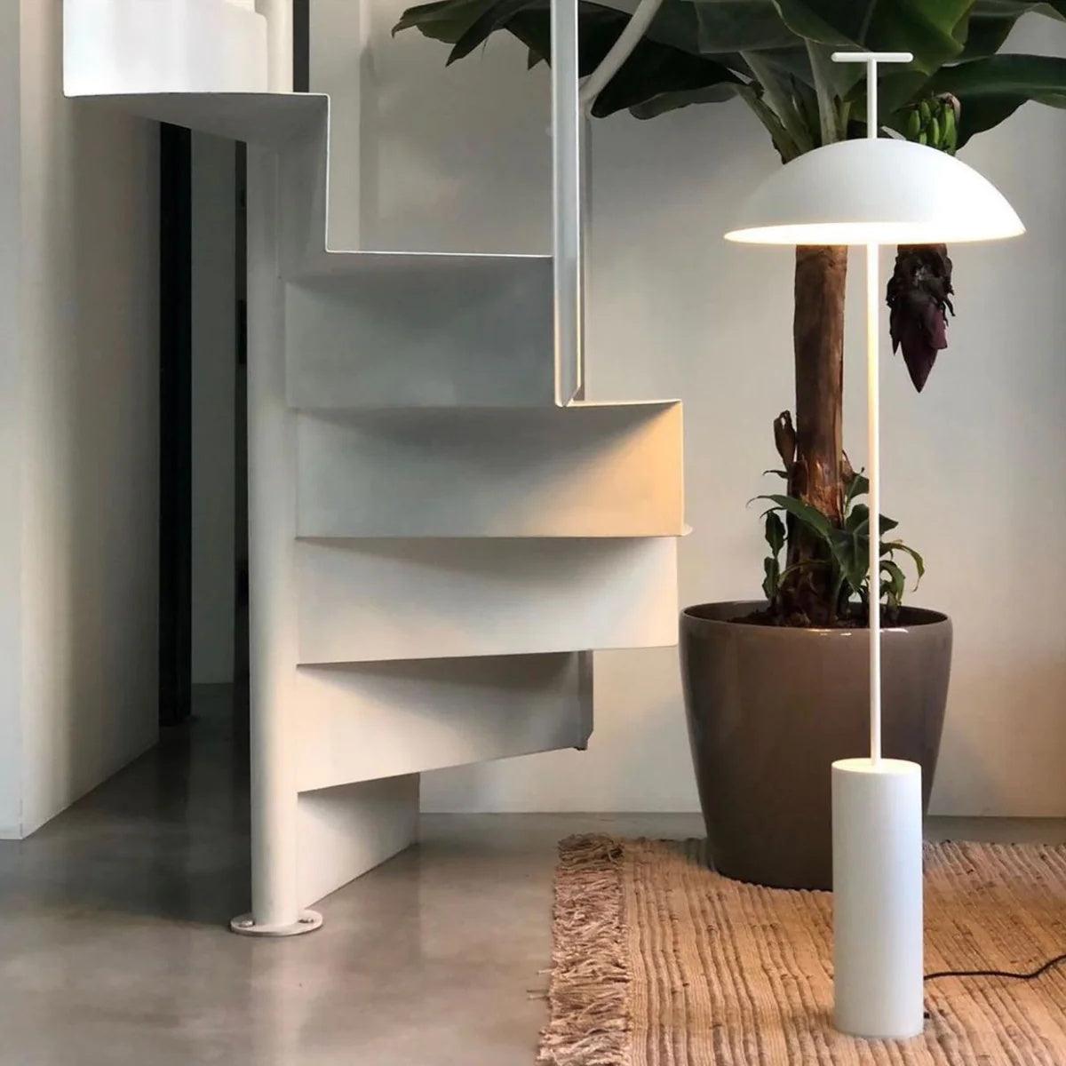 Adjustable Steel & Wood Standing Lamp 5 ft Tall for Reading Nooks Modern Living Room Bedroom Task Light Three Finishes
