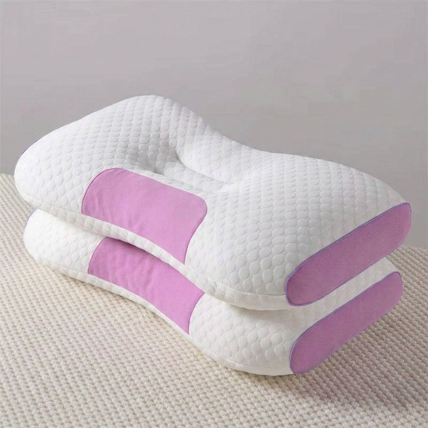 Ensemble d'oreillers cervicaux profilés pour un meilleur soutien du sommeil