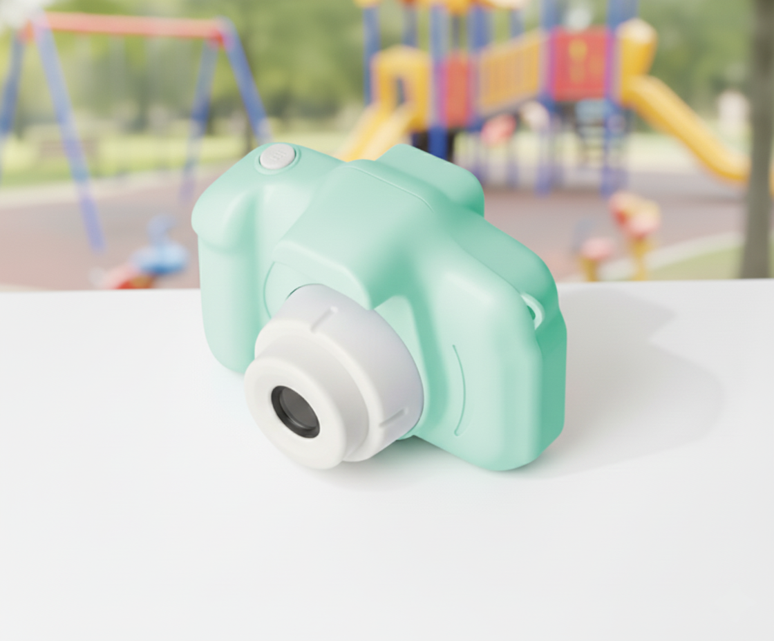 Kids Digital Camera Toy Shockproof Video Photo Learning Tool for Travel Creative Play Boys Girls Age 3-8 Educational Gift