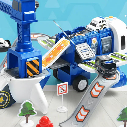 SkyMission | Ensemble de jeu avion d'aventure avec véhicules multiples | Jeu de rôle créatif pour une exploration imaginative