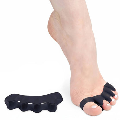 Écarteurs d'orteils en gel souple pour le soulagement des douleurs aux pieds