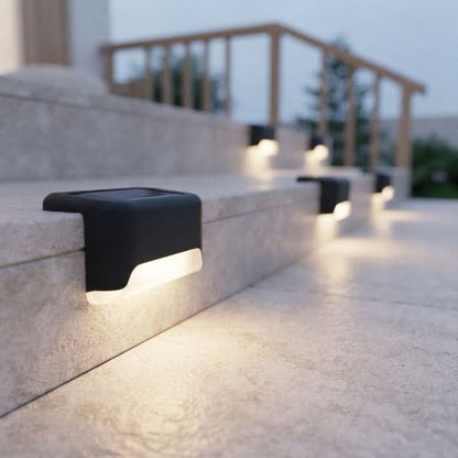 STEPGLINT – Solar Step Lights 8-Piece Set for Automatic Evening Lighting