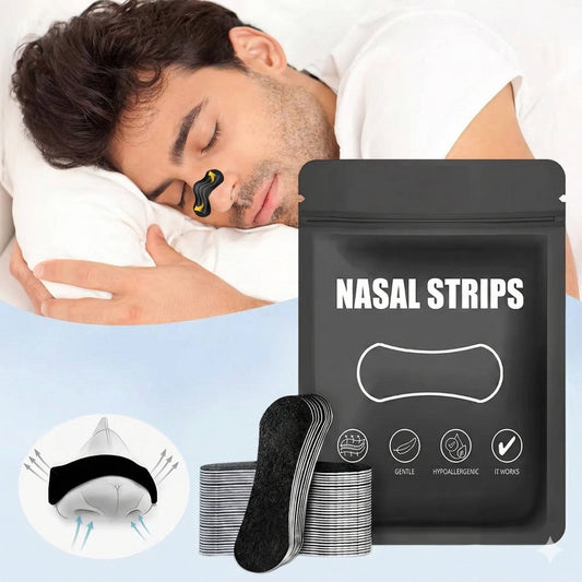 Comfortable Nighttime Nasal Strips for Easy Breathing - Ortekor