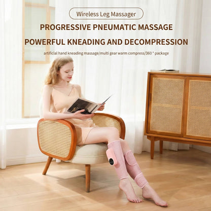 Enveloppement de massage électrique portable avec thermothérapie