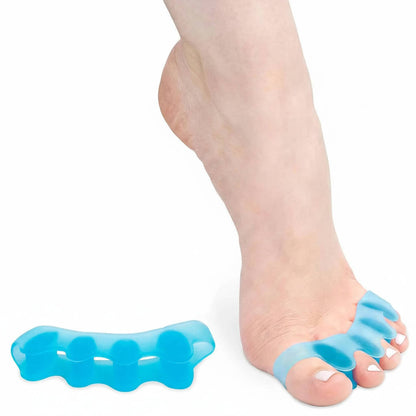 Écarteurs d'orteils en gel souple pour le soulagement des douleurs aux pieds