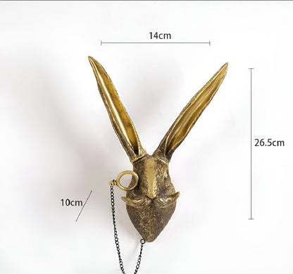 Gleam Wall Hook - Handmade Resin Animal Coat Hooks for Wall, Key Holder