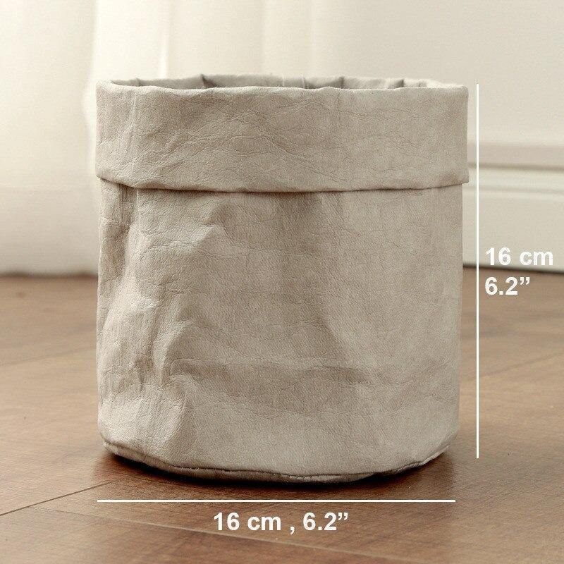 Water-Resistant Sustainable Paper Planter Pouch