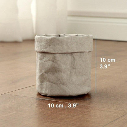 Water-Resistant Sustainable Paper Planter Pouch