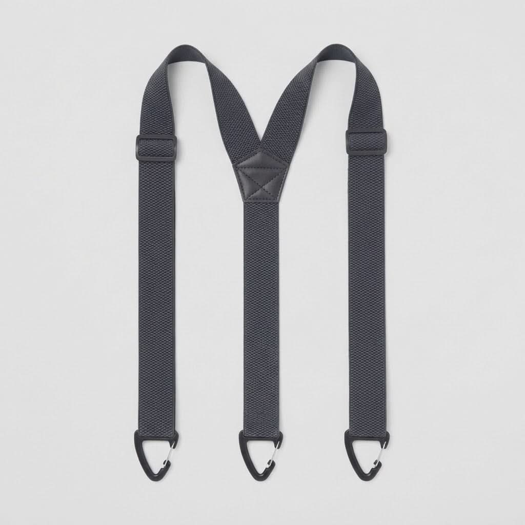 CLIPLOCK – Carabiner Clip Suspenders for a Secure Fit
