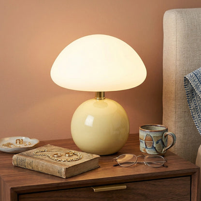 Mid-Century Modern | Decorative Lamp with Warm Ambient Light | Compact Design for Cozy Spaces