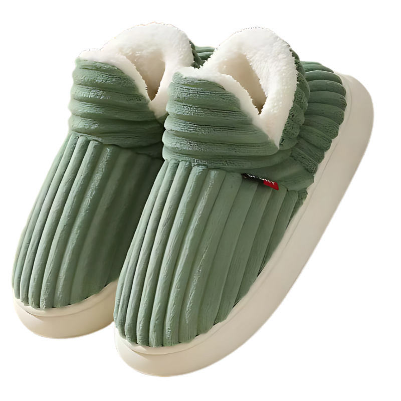 Memory Foam Slippers – Plush Indoor House Shoes with Non-Slip Sole for Men & Women – Cozy Winter Footwear