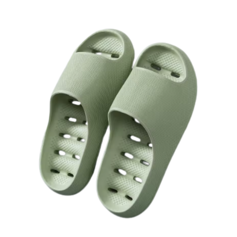 Quick-Dry Drainage Slippers with Non-Slip Sole for Shower Bath Pool House Indoor Outdoor Summer Footwear