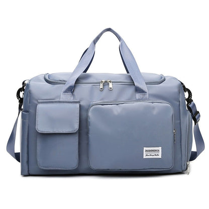 Gym Duffle Bag with Shoe Compartment – Multi-Pocket Travel Duffel for Sports & Weekends