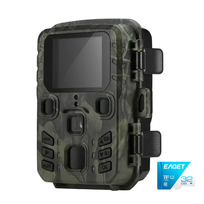 Outdoor Wildlife Camera with WiFi Streaming & Night Vision – 20MP Trail Cam for Property Monitoring & Nature Observation