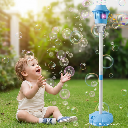 BubbleWobble™ - GlowBurst Bubble Fountain