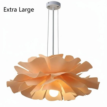 Overhead Ceiling Fixture Layered Acrylic & Metal Construction White Finish for Kitchens Entryways Bedrooms Living Spaces Modern Home Decor
