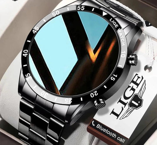 4G Smartwatch with Built-In Calling & Keypad – Metal Band Wrist Phone for Calls, Messaging & Fitness Tracking