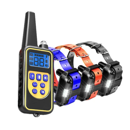 Remote Dog Training Collar with Waterproof Receiver, Rechargeable Battery & 1000 ft Range for Small to Large Dogs