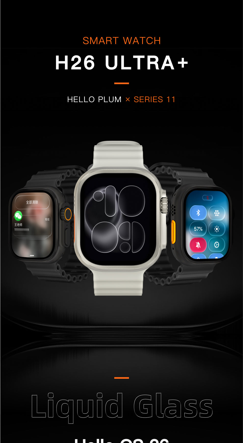 Montre intelligente pour Android avec appels Bluetooth, montre connectée de fitness avec écran AMOLED, suivi du rythme cardiaque et du sommeil