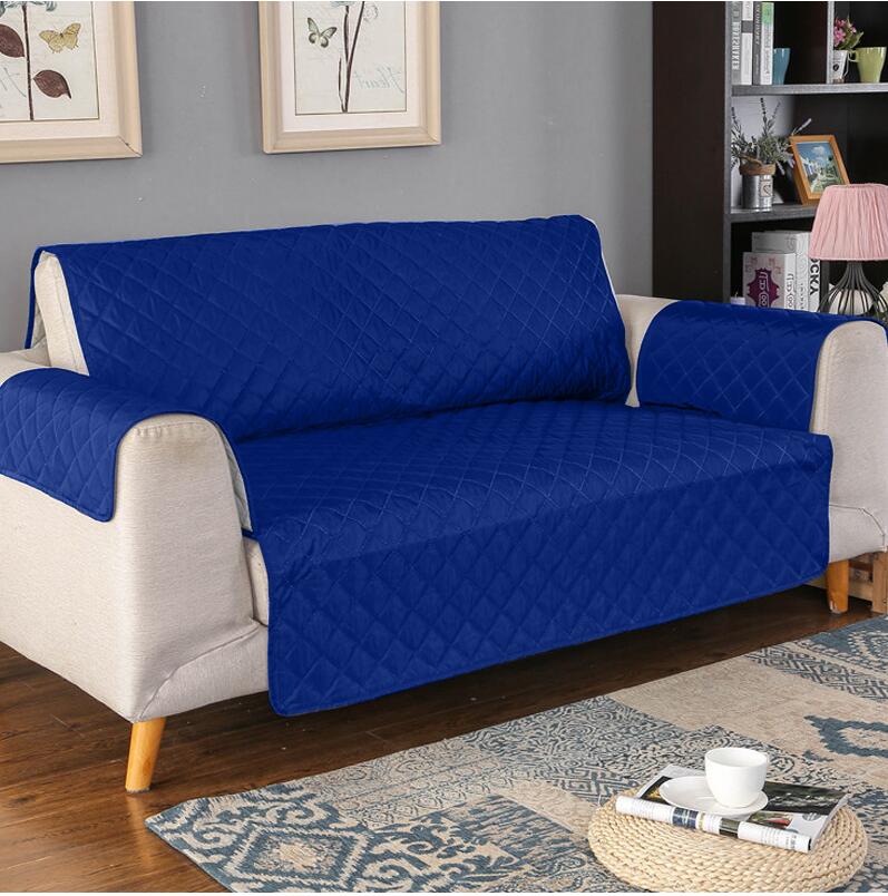 Quilted Furniture Throw Protector with Anti-Slip Backing for Couches and Sofas – Water-Resistant Padded Slipcover for Pet Owners, Living Roo