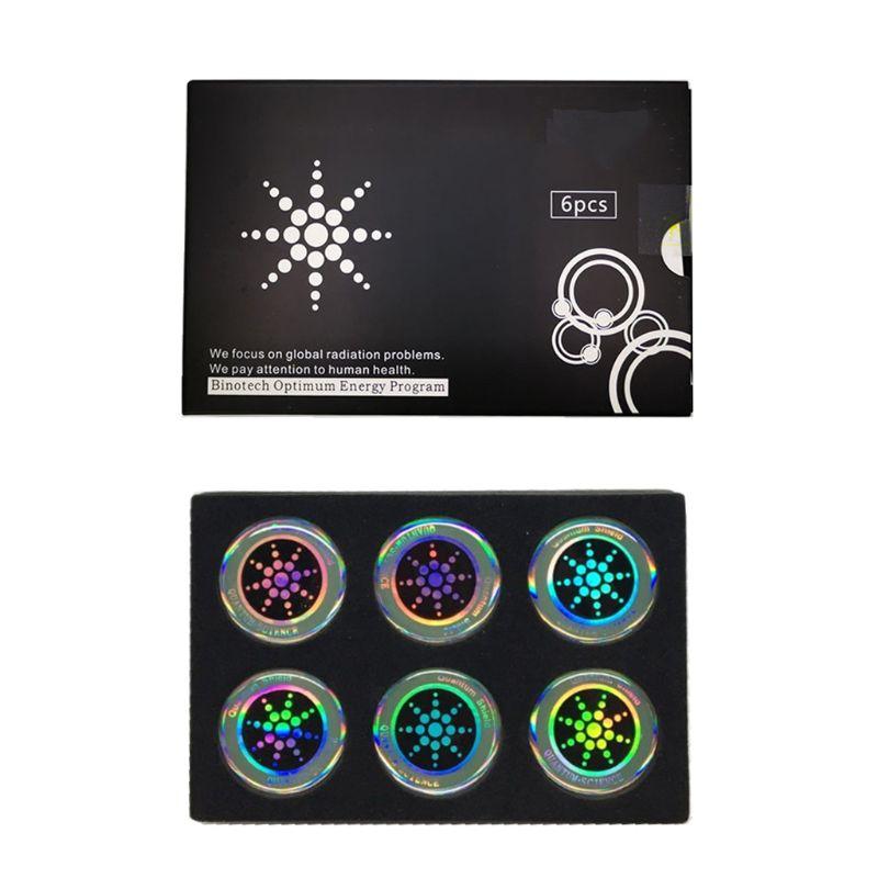 EMF Radiation Blocking Stickers for Cell Phone, Router & Electronics – 6-Pack Shield for Home & Office
