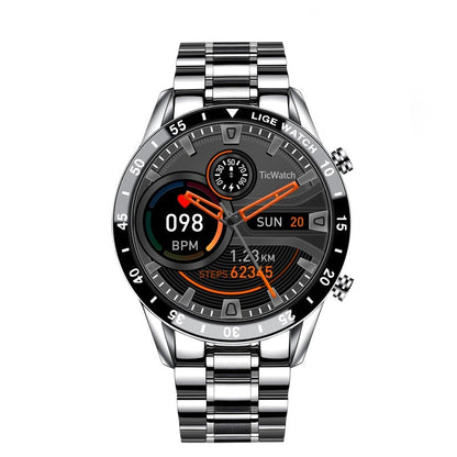 Advanced Fitness Tracker Smartwatch with Heart Rate Monitor, Blood Pressure Tracking & Bluetooth Calling for iPhone & Android
