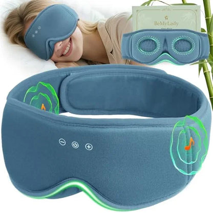 ComfortZone | Masque de sommeil Bluetooth avec design occultant 3D | Son stéréo binaural pour une relaxation profonde