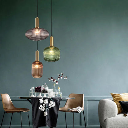 Tinted Glass Drop Ceiling Fixture E27 Socket 12 in Shade for Dining Room Kitchen Island Bar Lounge Adjustable Cord Scandinavian Inspired Hom