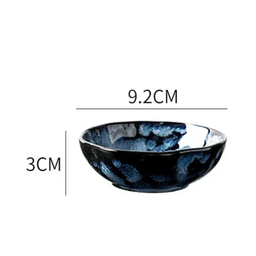 Service de vaisselle en céramique, ensemble de 10 pièces au motif bleu céleste pour dîners de famille, repas décontractés, réceptions formelles, indispensable de cuisine