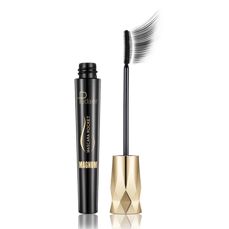 Fiber Lash Mascara for Lengthening & Volume - Smudge-Proof Formula for All-Day Wear - Hypoallergenic Eye Makeup for Sensitive Eyes &