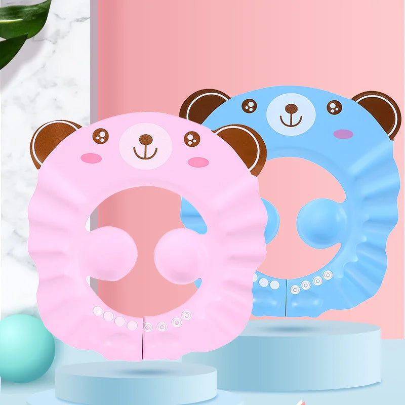 BONNET DE BAIN BATHSHIELD – Bonnet de douche réglable et imperméable pour bébé, pour un lavage des cheveux sûr et sans larmes