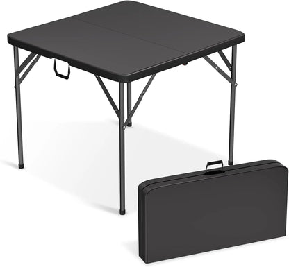 Versatile Foldable Picnic Table | 4FT Adjustable Height Design | Heavy-Duty & Portable for Camping, BBQs, and Events