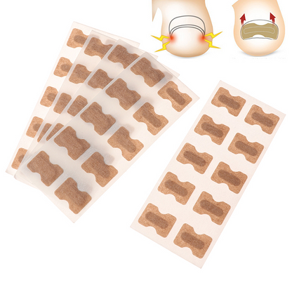 Toenail Alignment Strips for Smooth Appearance | Self-Adhesive Nail Care Patches | Easy Application for Groomed Toenails at Home