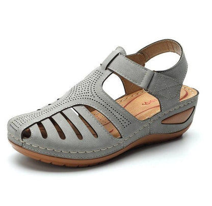 Orthopedic Leather Toe-Correcting Sandals for Women | Bunion Relief | Adjustable Arch Support Footwear | Casual Summer Walking Shoes for