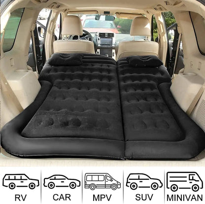 ComfortNest | Matelas gonflable portable pour voiture au design robuste | Lit pliable pour les voyages et l'extérieur