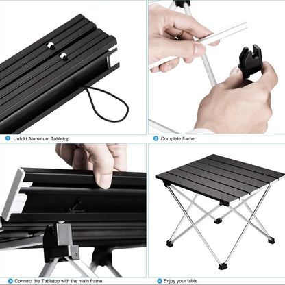 PICNICFLOW – Portable Camping Desk for Garden & Party Use