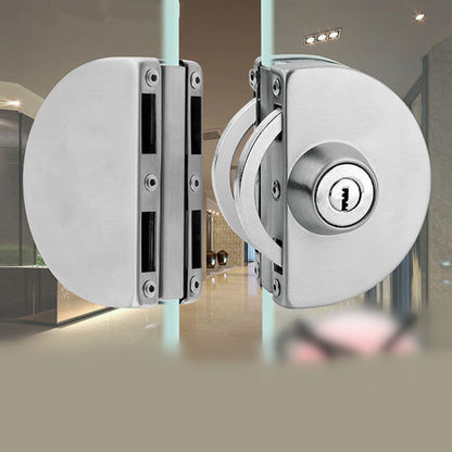 Serrure de porte coulissante élégante | Sécurité en acier inoxydable avec installation facile | Design moderne pour une meilleure sécurité domestique