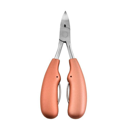 Toenail Clippers Stainless Steel Sharp Curved Blades for Thick Nails Professional Pedicure Foot Care Tool Heavy Duty Nail Trimmer for Home