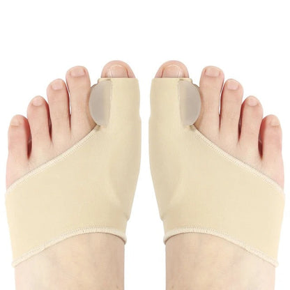 Orthopedic Toe Straightener for Bunion Relief and Big Toe Alignment with Soft Gel Cushion | Discreet Pain Relief Support Brace for Walking S