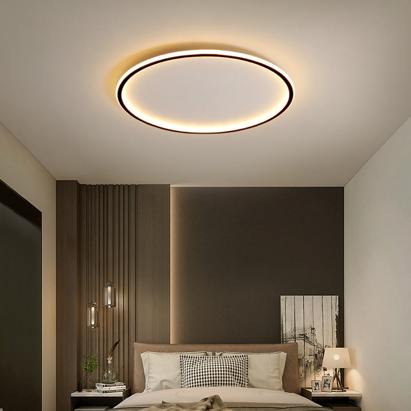 Halo Collection | Flush Mount Ceiling Light with Integrated LED | Scandinavian Minimalist Design for Modern Interiors