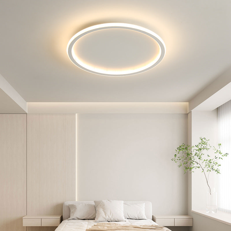 Halo Collection | Flush Mount Ceiling Light with Integrated LED | Scandinavian Minimalist Design for Modern Interiors