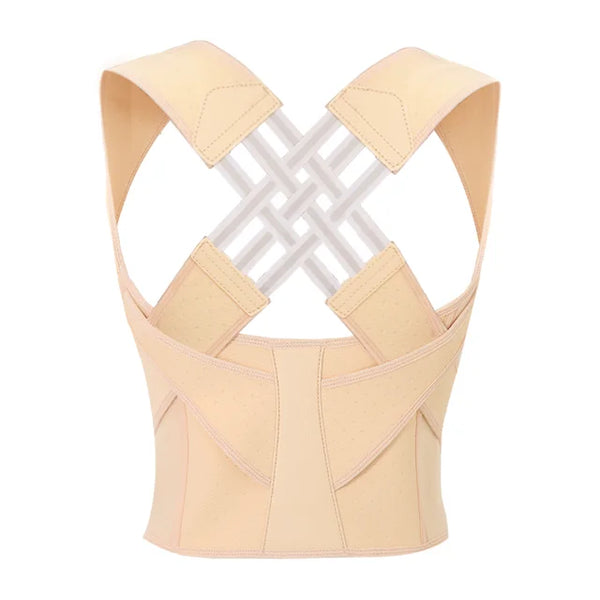 Upper Back Support Brace for Slouch Relief – Adjustable Wrap Design for Men & Women