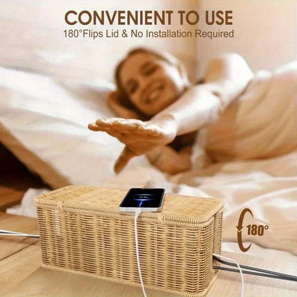 CABLENEST – Hand Woven Cable Organizer Box