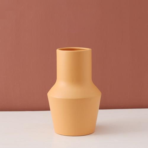 Handcrafted Bright Color Ceramic Flower Vase - Elegant Home Decor
