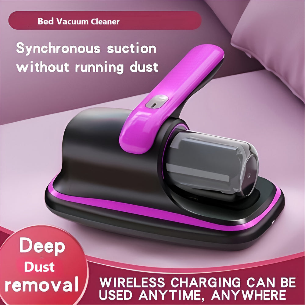 Aspirateur à main compact sans fil avec chargement USB | Idéal pour les matelas et les tissus d'ameublement