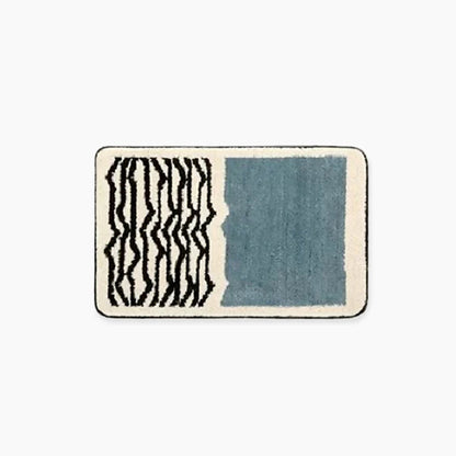 Bath Mat – Non-Slip Bathroom Rug in Luxurious Polyester and Acrylic for Modern Decor